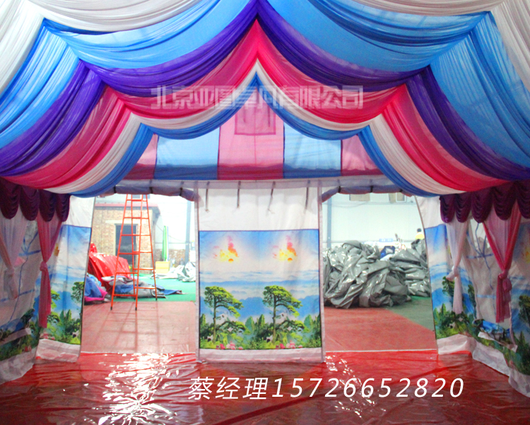 亞圖卓凡充氣帳篷廠家  流動餐飲充氣帳篷