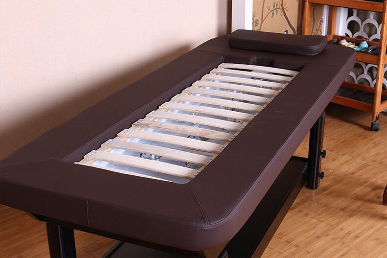 實(shí)木無(wú)煙遠(yuǎn)紅外線全身艾灸床