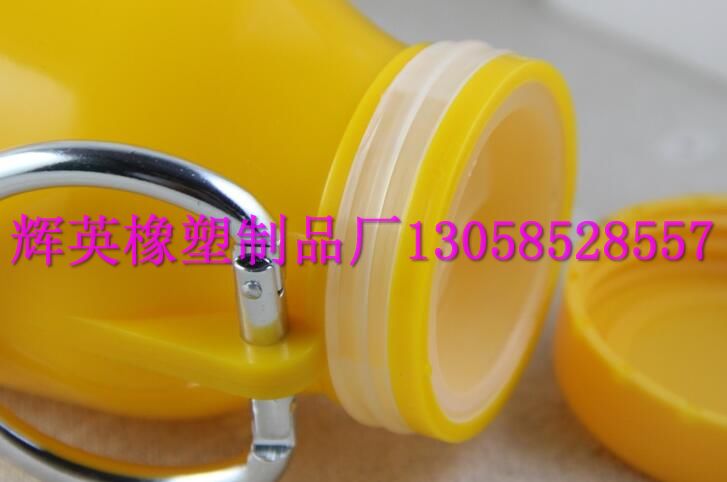 硅膠折疊水壺 騎行硅膠折疊水壺