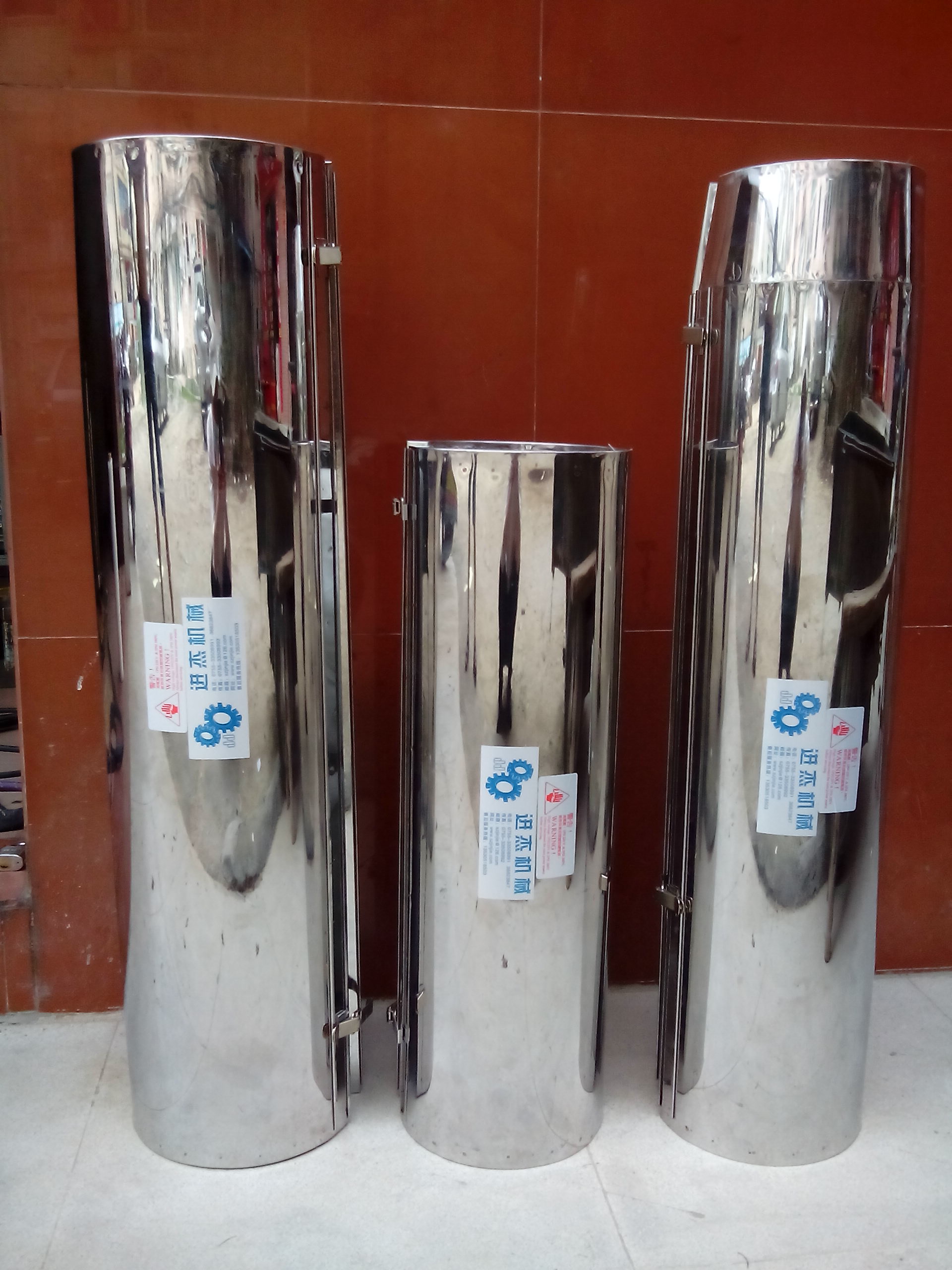 供應(yīng)天冿不銹鋼炮筒保溫罩 炮筒保溫隔熱罩 炮筒保溫套