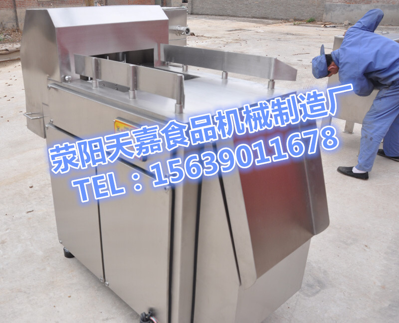 爆款 不解凍可直接切凍肉切塊機天嘉制造