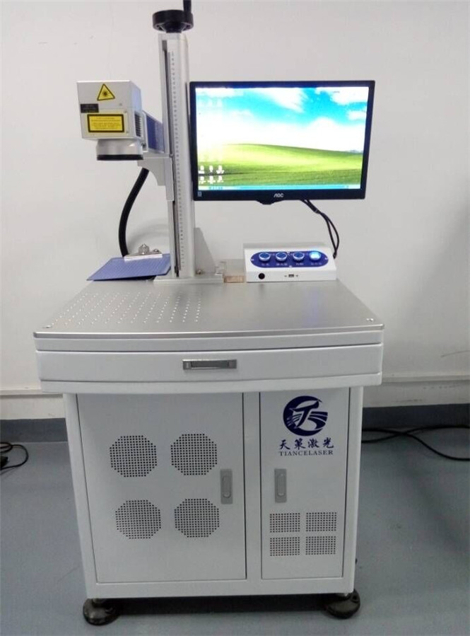 公明五金配件激光打標機