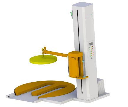 珠海永德力  自動拉伸膜棧板包裝機(jī) 206P 自動壓頂型纏繞包裝機(jī)