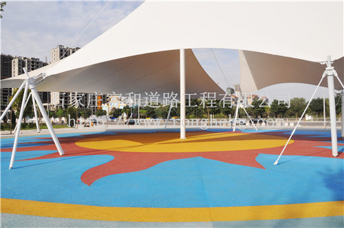 石家莊透水地坪施工彩色透水地坪材料銷售施工廠家報(bào)價(jià) 容和石家莊透水地坪