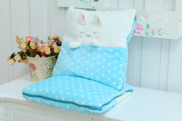 抱枕毯定制，空調(diào)必備神器