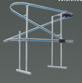 格利特x型衣服輸送線價格，干洗店衣服輸送機廠家