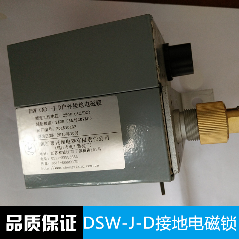 江蘇DSW-J-D接地電磁鎖 臨時(shí)接地電磁鎖廠(chǎng)家 接地電磁鎖定制