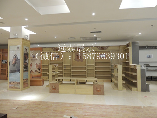 鞋店展柜優(yōu)質(zhì)板材環(huán)保油漆訂做廠家 優(yōu)質(zhì)板材環(huán)保油漆皮具包包展示柜