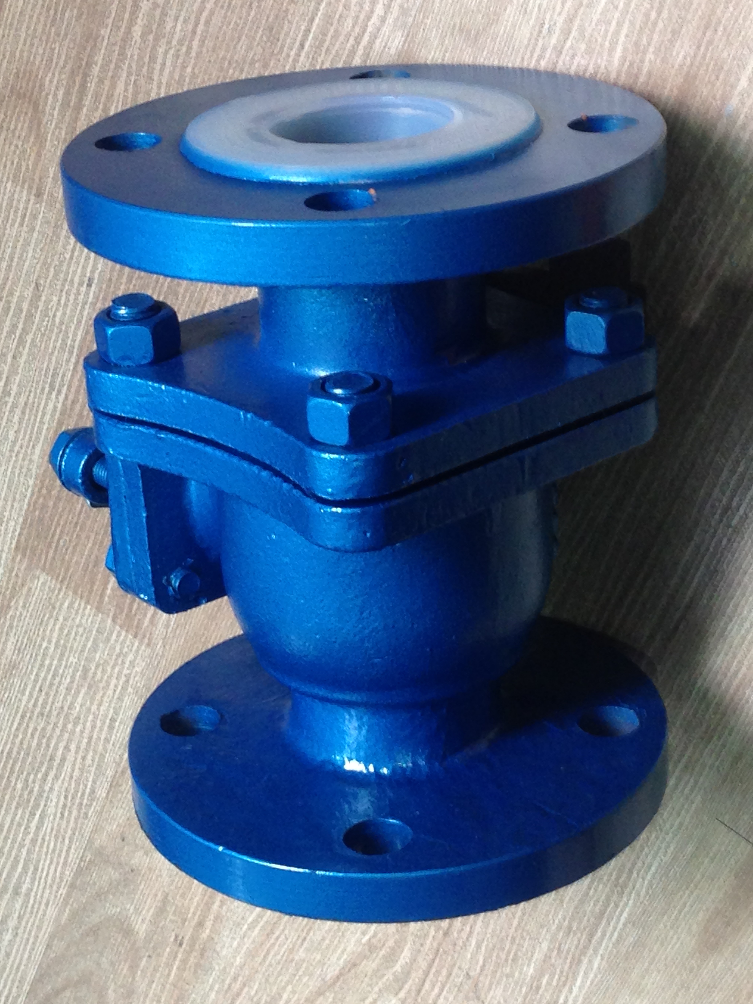 襯氟截止閥廠家-- 法蘭襯氟球閥-耐腐蝕性襯氟球閥