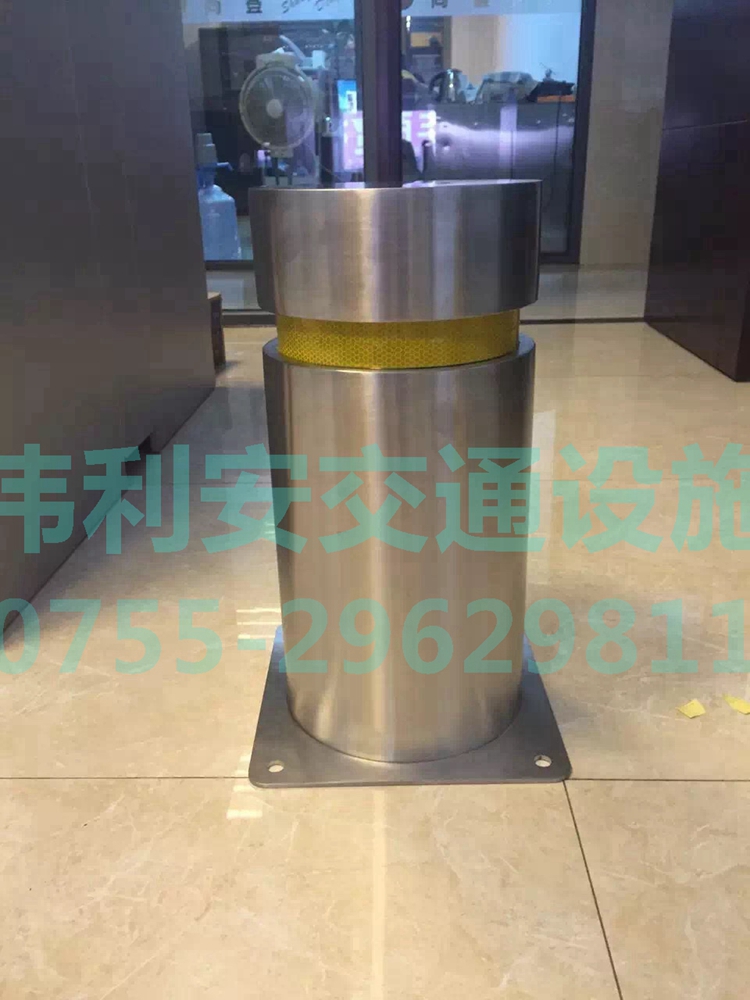定制 【企業(yè)店直銷】不銹鋼固定人行道隔離柱道路交通設(shè)施公路防撞墩