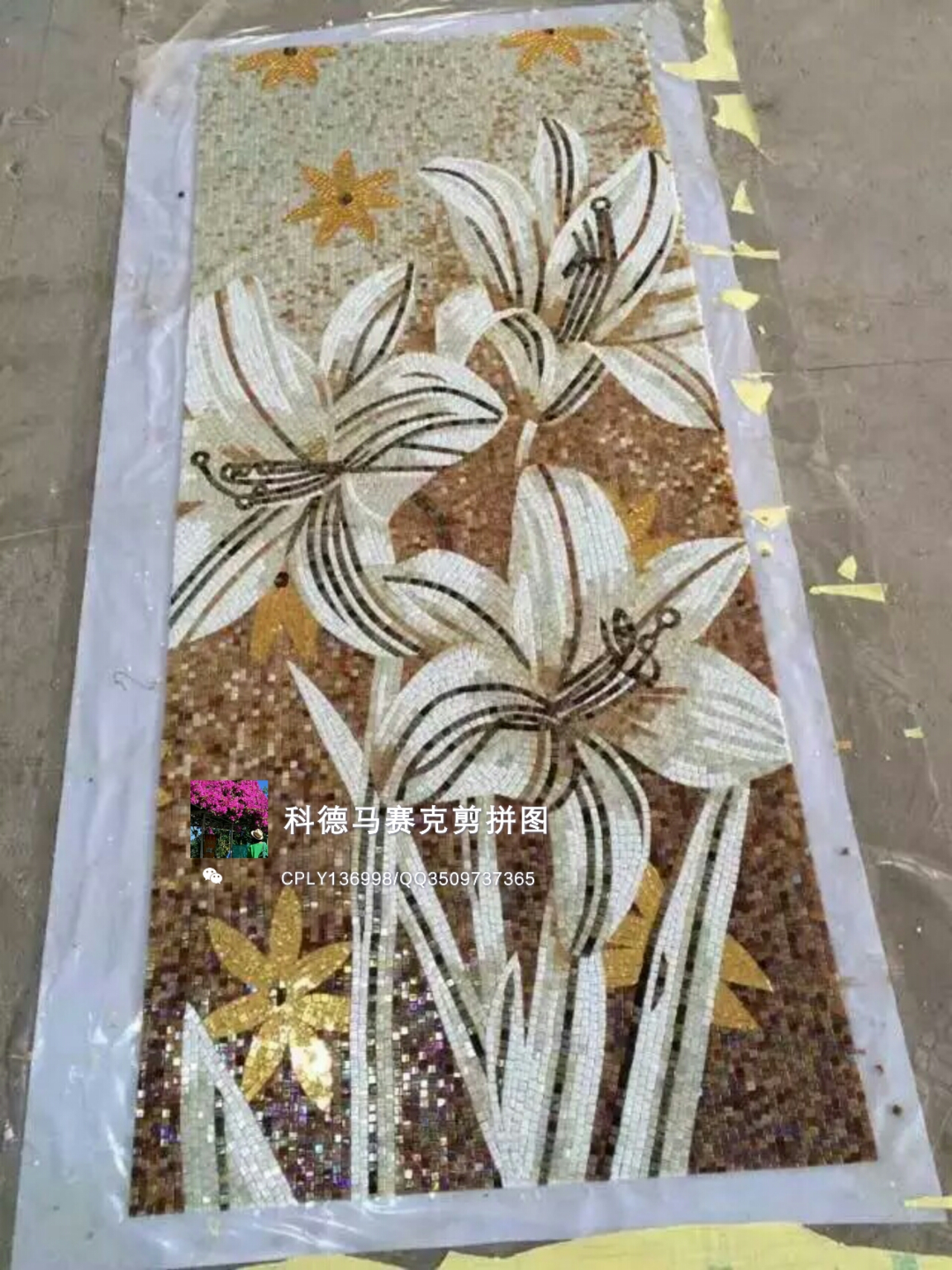 馬賽克拼畫 馬賽克水晶拼畫 佛山馬賽克剪畫拼圖廠家