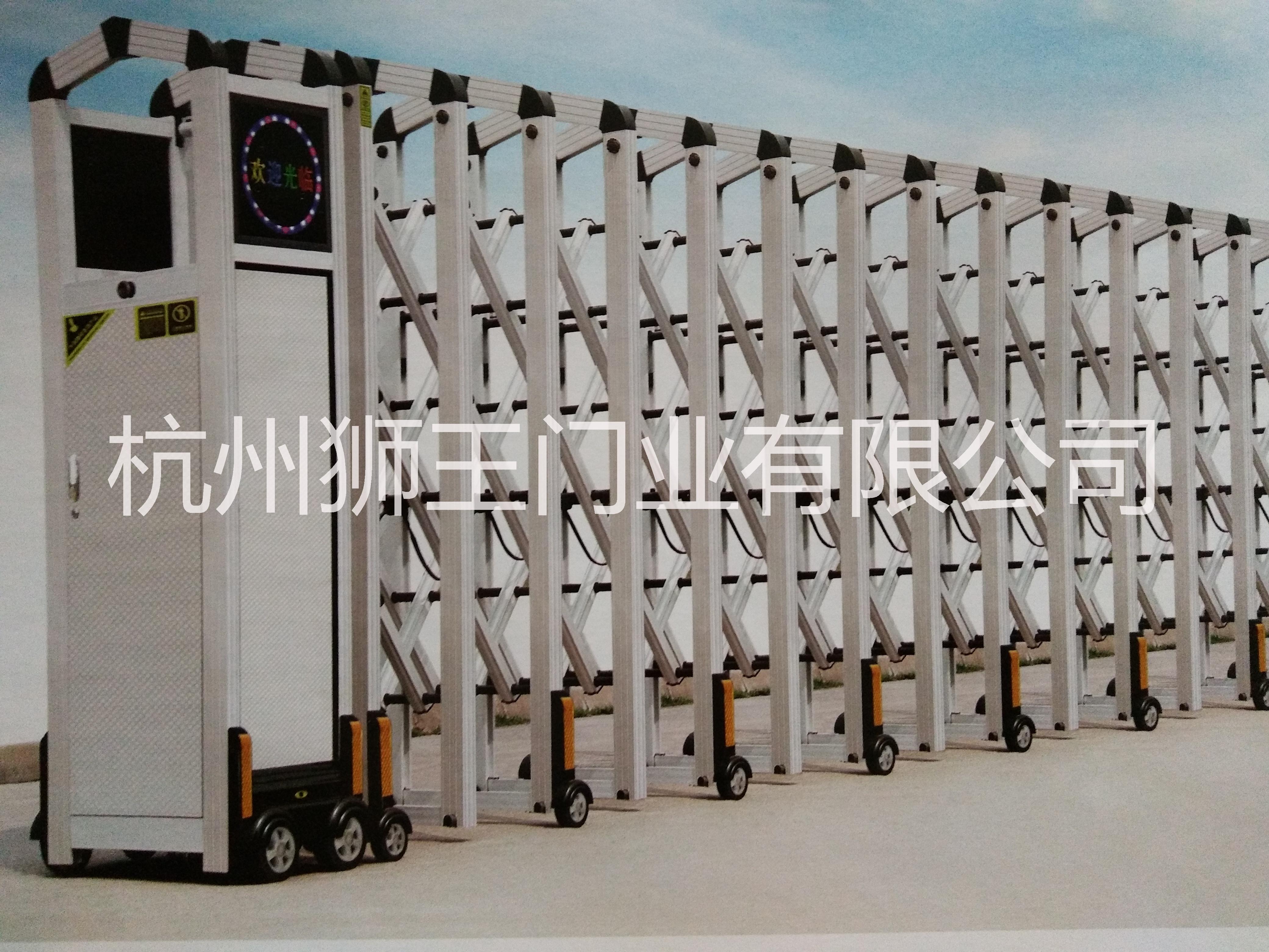 鋁合金伸縮門，伸縮門廠家，伸縮門制作，安裝維修