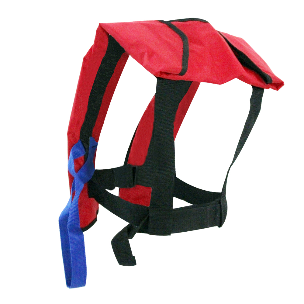 自動(dòng)充氣脖掛式救生衣設(shè)備 手動(dòng)氣脹式救生背心