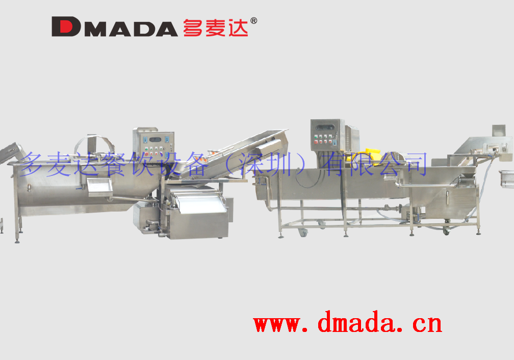 全自動(dòng)渦流蔬菜清洗去雜機(jī)