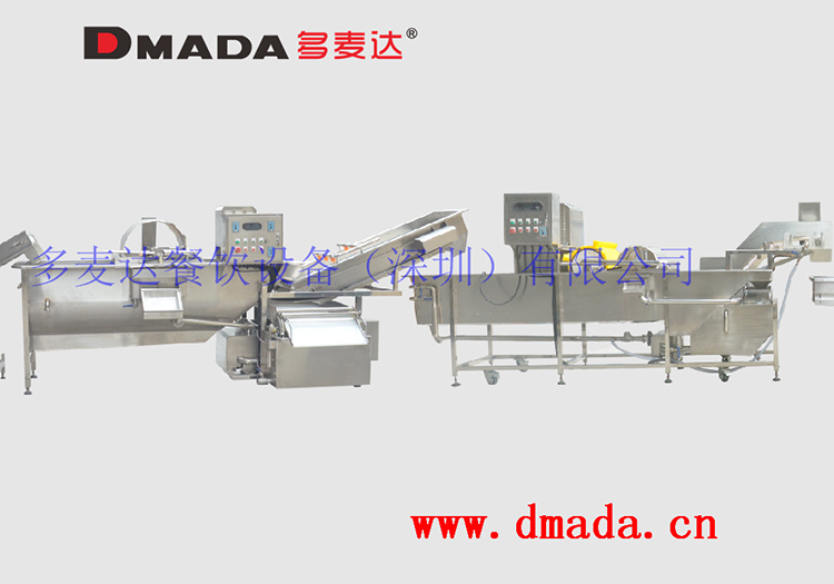 全自動(dòng)渦流蔬菜清洗去雜機(jī)