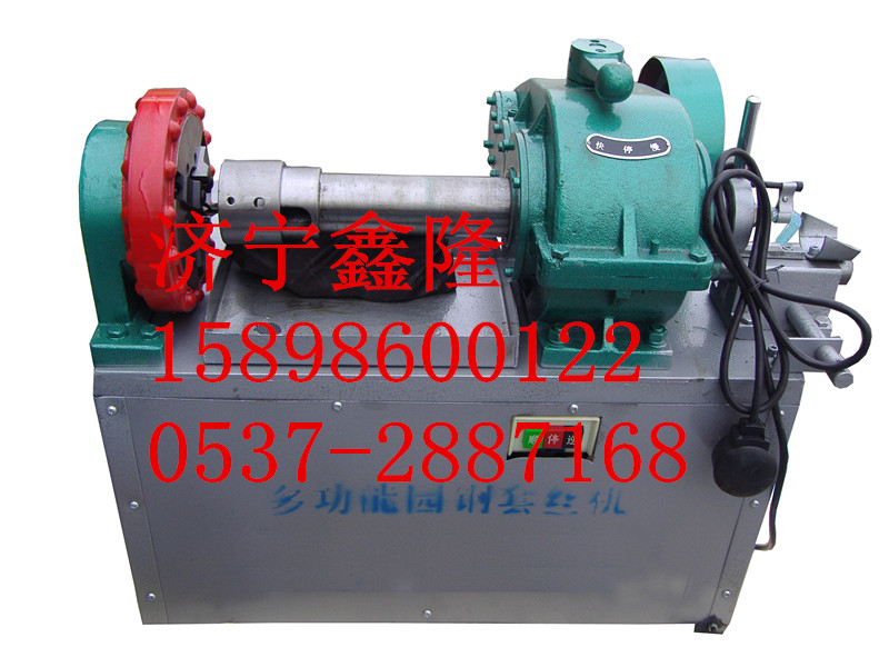 高速圓鋼套絲機 圓鋼套絲機價格  電動套絲機廠家