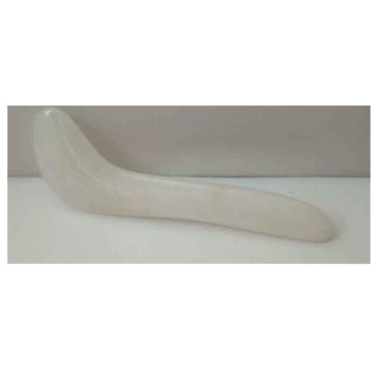 天然白玉石刮痧板 天然白玉舒筋棒