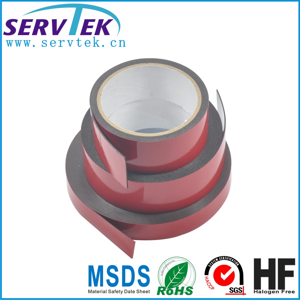 PE泡棉雙面膠 強力高粘門窗背膠 防水耐高溫PE泡棉膠帶 0.2mm積水5200/5225系列替代品