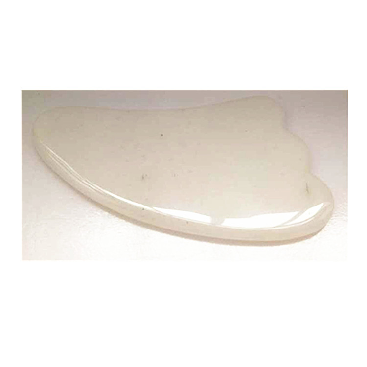 天然白玉石刮痧板