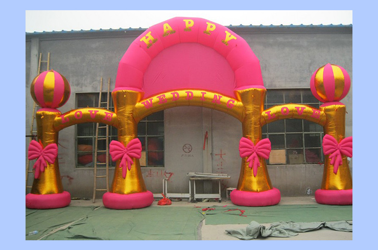 供應(yīng)安徽六安彩虹門氣模批發(fā) 氣棚充氣過(guò)街棚靈棚等充氣類產(chǎn)品