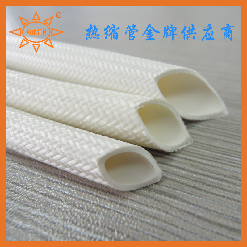 硅橡膠玻璃纖維管 供應(yīng)耐高溫玻璃纖維套管 優(yōu)質(zhì)外纖內(nèi)膠玻纖管