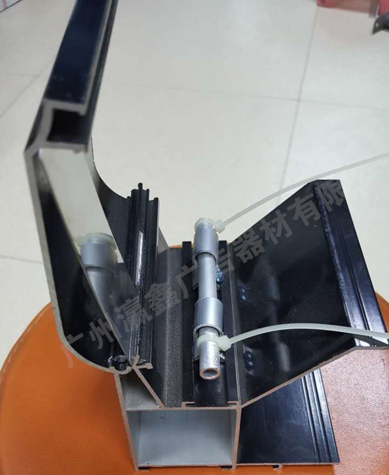 廠家批發(fā)led大型室內(nèi)戶外廣告燈箱鋁型材 11*10cm拉布燈箱鋁材邊框