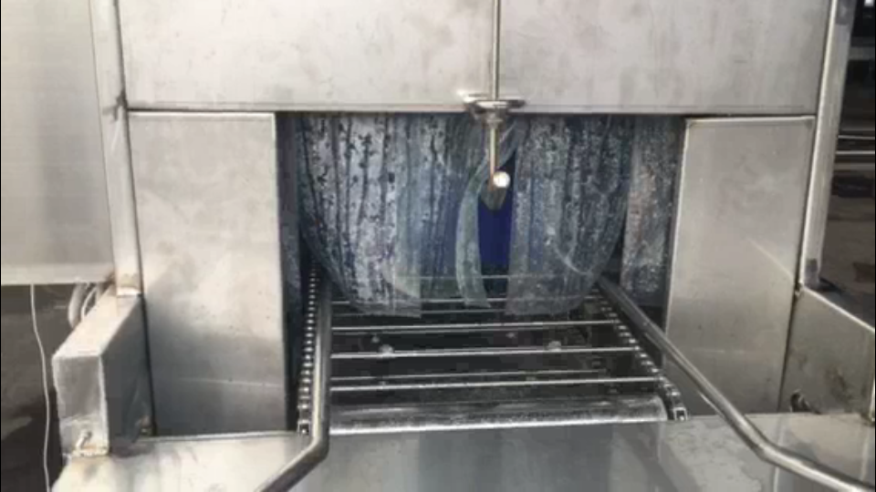 山西雞蛋筐清洗機 洗箱機