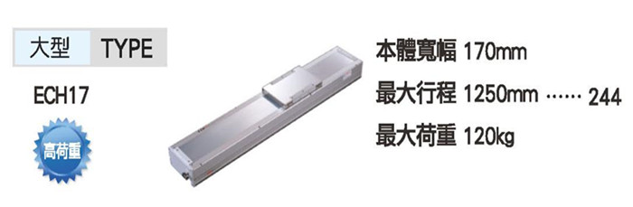 供應(yīng)電動(dòng)滑臺(tái)滾珠螺桿仕樣ECH17  TOYO電動(dòng)單軸滑臺(tái)模組