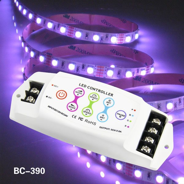 珠海繽彩 供應(yīng)觸摸型RGB控制器 BC-390