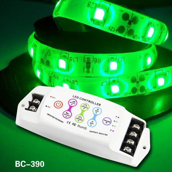 珠海繽彩 供應(yīng)觸摸型RGB控制器 BC-390