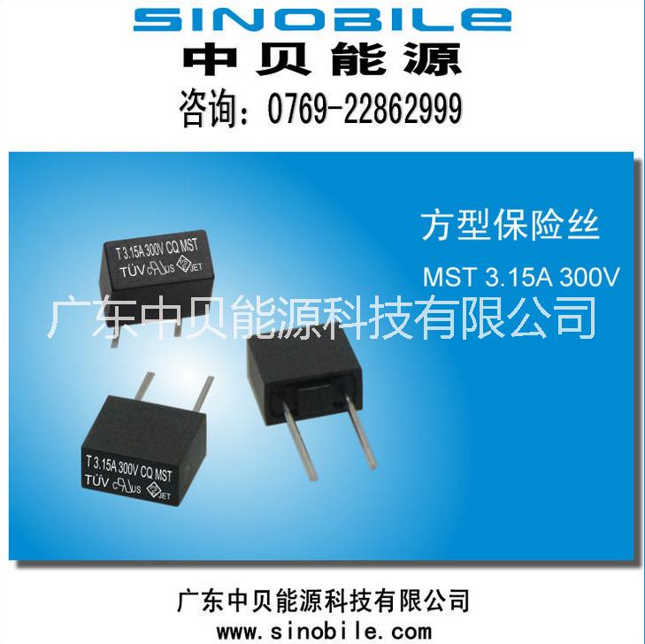 MTS系列慢斷方形塑封保險(xiǎn)絲 1A 250V可替代功得MST力特392