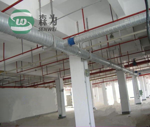 除塵白鐵皮圓形風管/凈化白鐵皮圓形通風管 商場不銹鋼圓風管