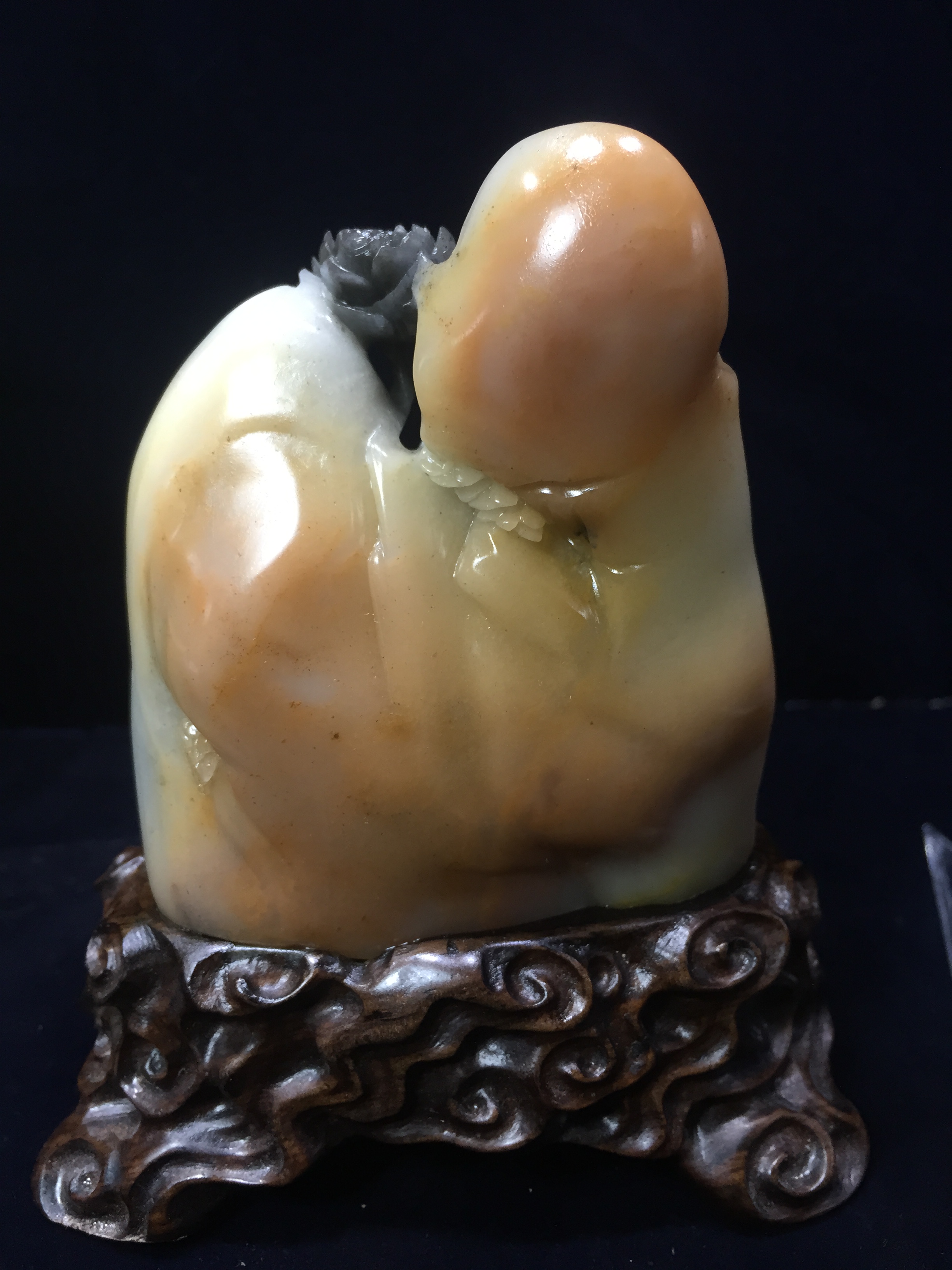 供應壽山石雕佛圓雕像家居裝飾擺件*壽山石辦公桌面家居裝飾玉石擺