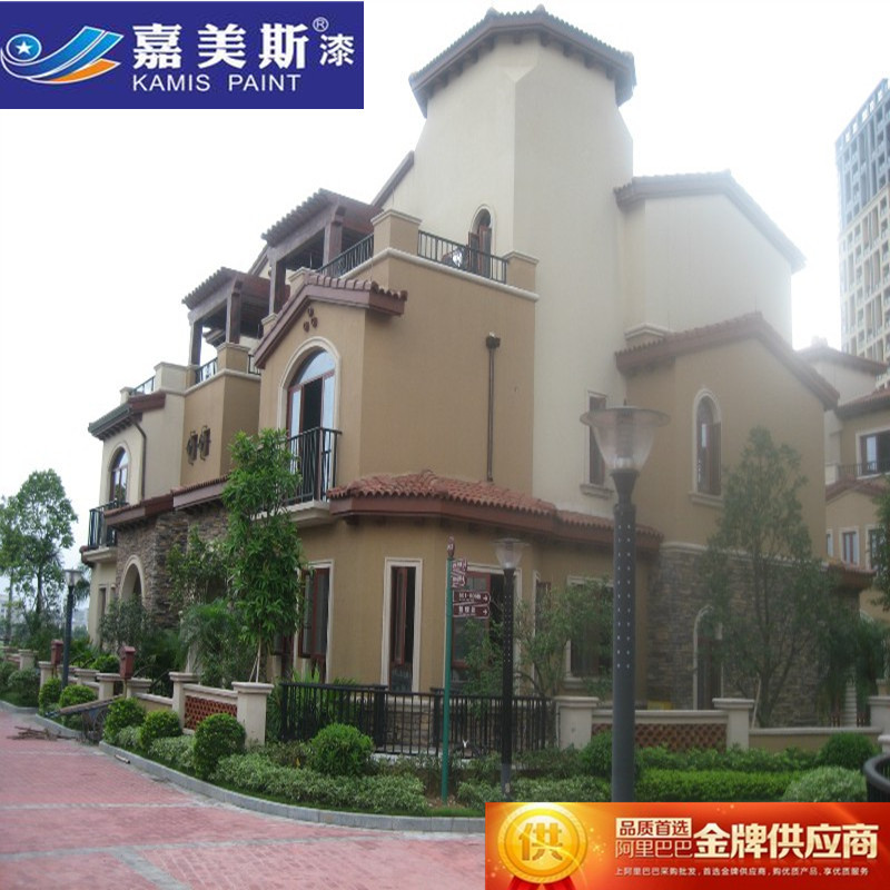 涂料廠家嘉美斯漆 供應油性外墻涂料 彈性外墻乳膠漆 環(huán)保耐候性好