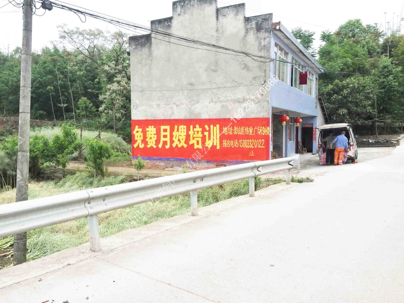 資陽(yáng)安岳墻體廣告/鄉(xiāng)鎮(zhèn)廣告/墻面廣告制作，推廣熱線：18228170666