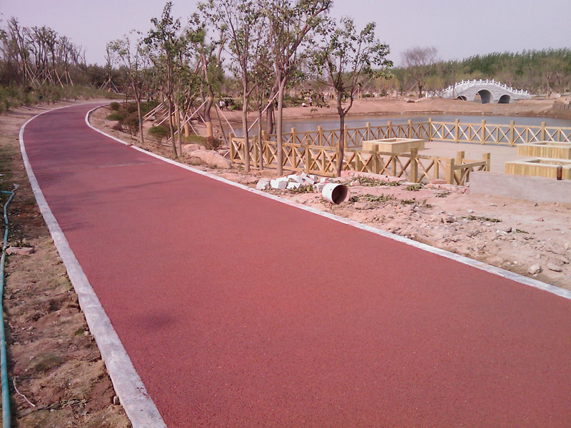 重慶彩色透水地坪廠家 彩色透水地坪施工報價