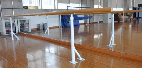 兒童舞蹈教室舞動把桿,