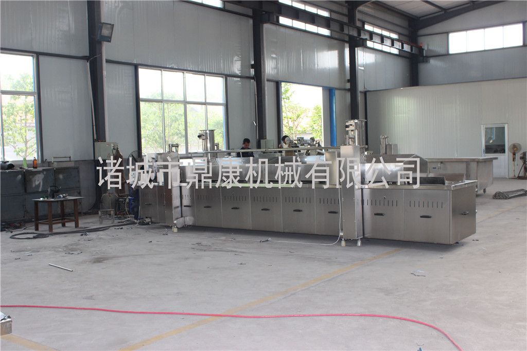 大慶油炸食品油炸機/油炸流水線/麻花油炸流水線廠家直銷