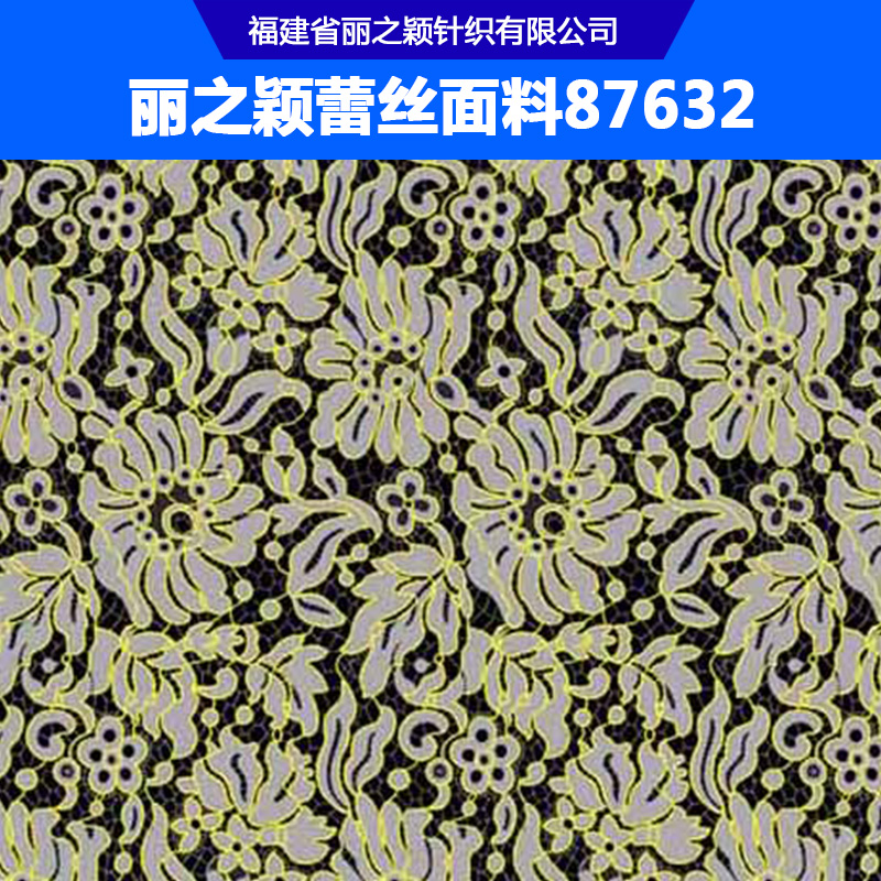 麗之穎蕾絲面料87632 時(shí)裝染色錦綸蕾絲面料 時(shí)尚婚紗蕾絲面料
