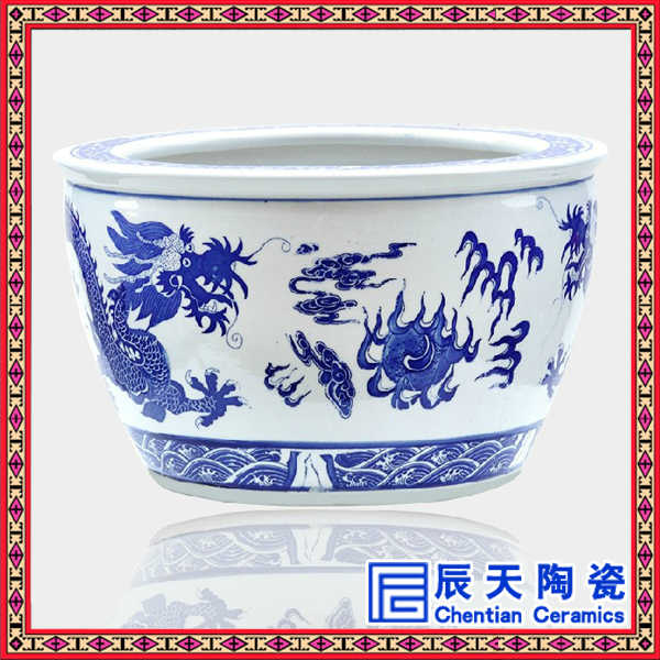 景德鎮(zhèn)*大缸廠，手繪陶瓷大缸，定制陶瓷大魚缸