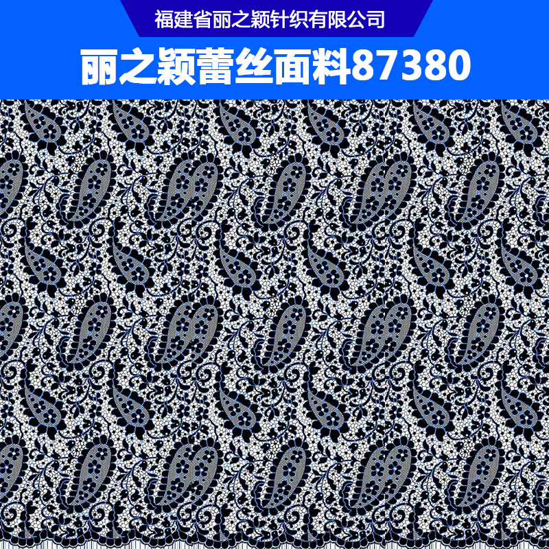 麗之穎蕾絲面料87380 錦綸染色蕾絲面料 時尚女裝鏤空蕾絲面料