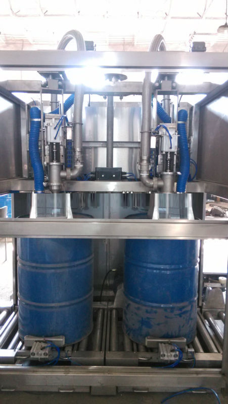 200L全自動雙工位灌裝機(jī) 自動灌裝機(jī)生產(chǎn)線 樹脂自動灌裝機(jī)