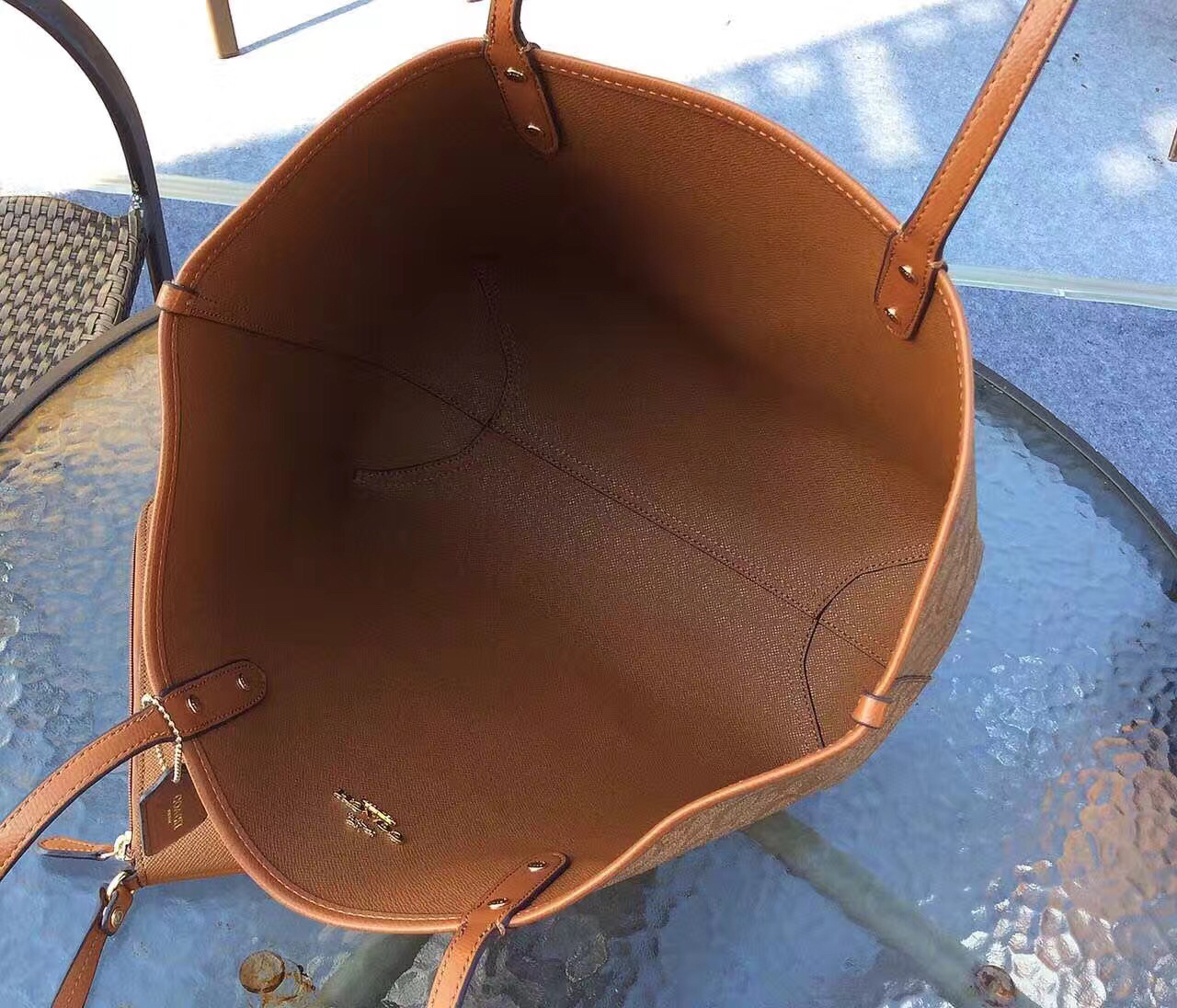 仿原版Coach蔻馳新款子母包 微信：bao11088