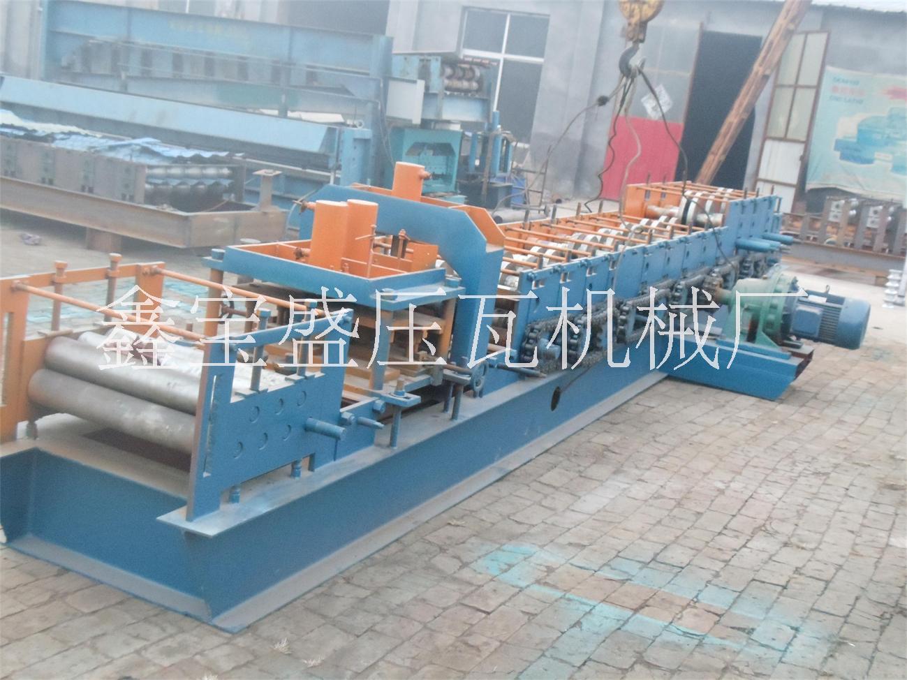 鑫寶盛供應無極剪切c型鋼機  無極剪切c型鋼成型設備