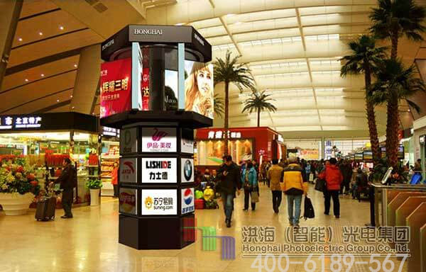 鄭州三棱魔方柱 led旋轉(zhuǎn)魔方屏/LED三棱魔方旋轉(zhuǎn)屏/LED升降變形屏/洪海* 三棱魔方柱 led旋轉(zhuǎn)魔方屏