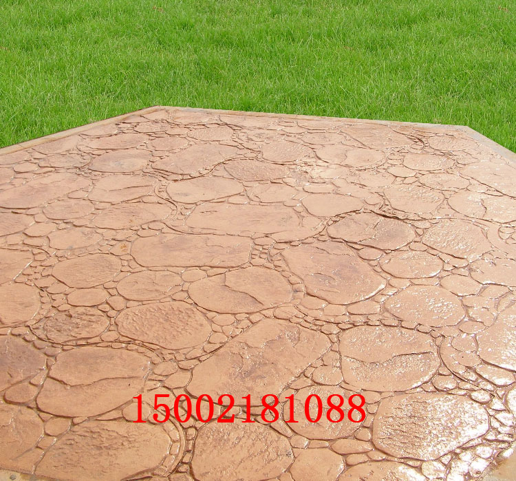藝術(shù)壓膜路面 混凝土壓膜地坪 廠家直銷(xiāo)量大從優(yōu)