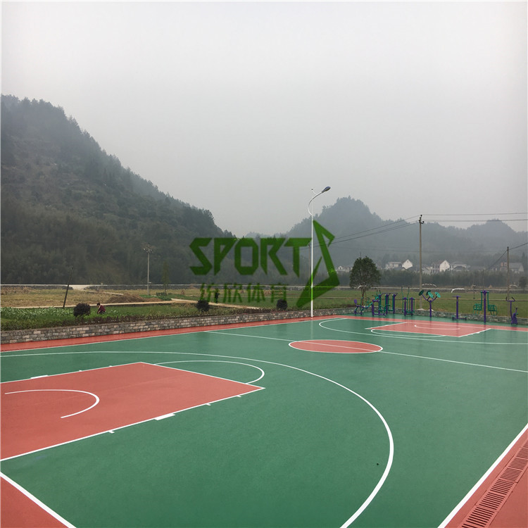 湖州塑膠籃球場報價  湖州塑膠籃球場廠家  湖州塑膠籃球場施工