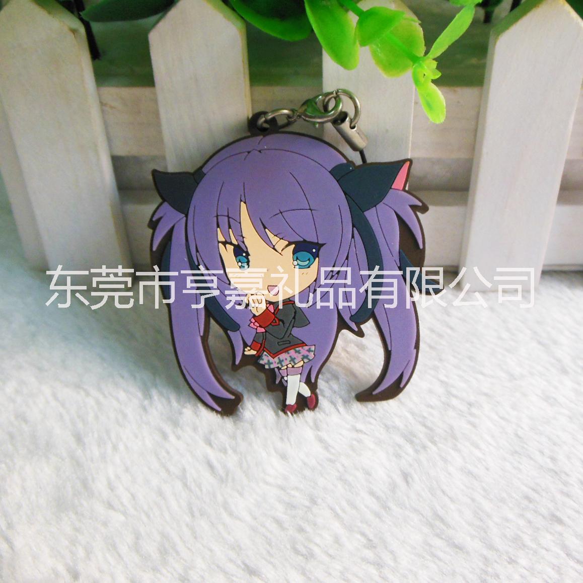 供應小黃人鑰匙掛件 PVC滴膠鑰匙吊牌 時尚包包手機吊飾 促銷禮品吊牌定做