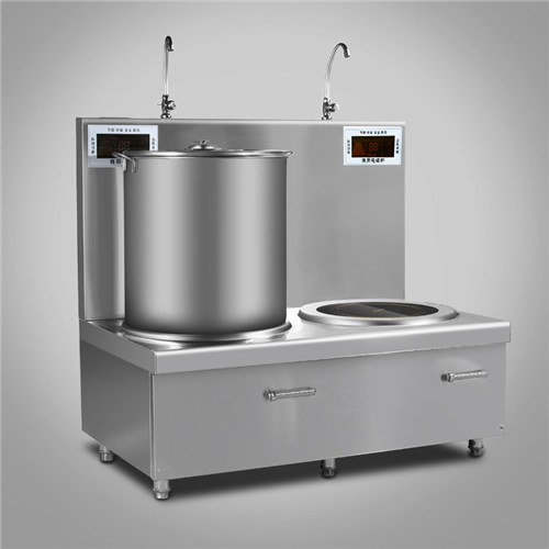 昆明韻芯商用電磁煲湯爐15KW 雙頭電磁低湯平頭灶 大功率矮仔爐 包郵