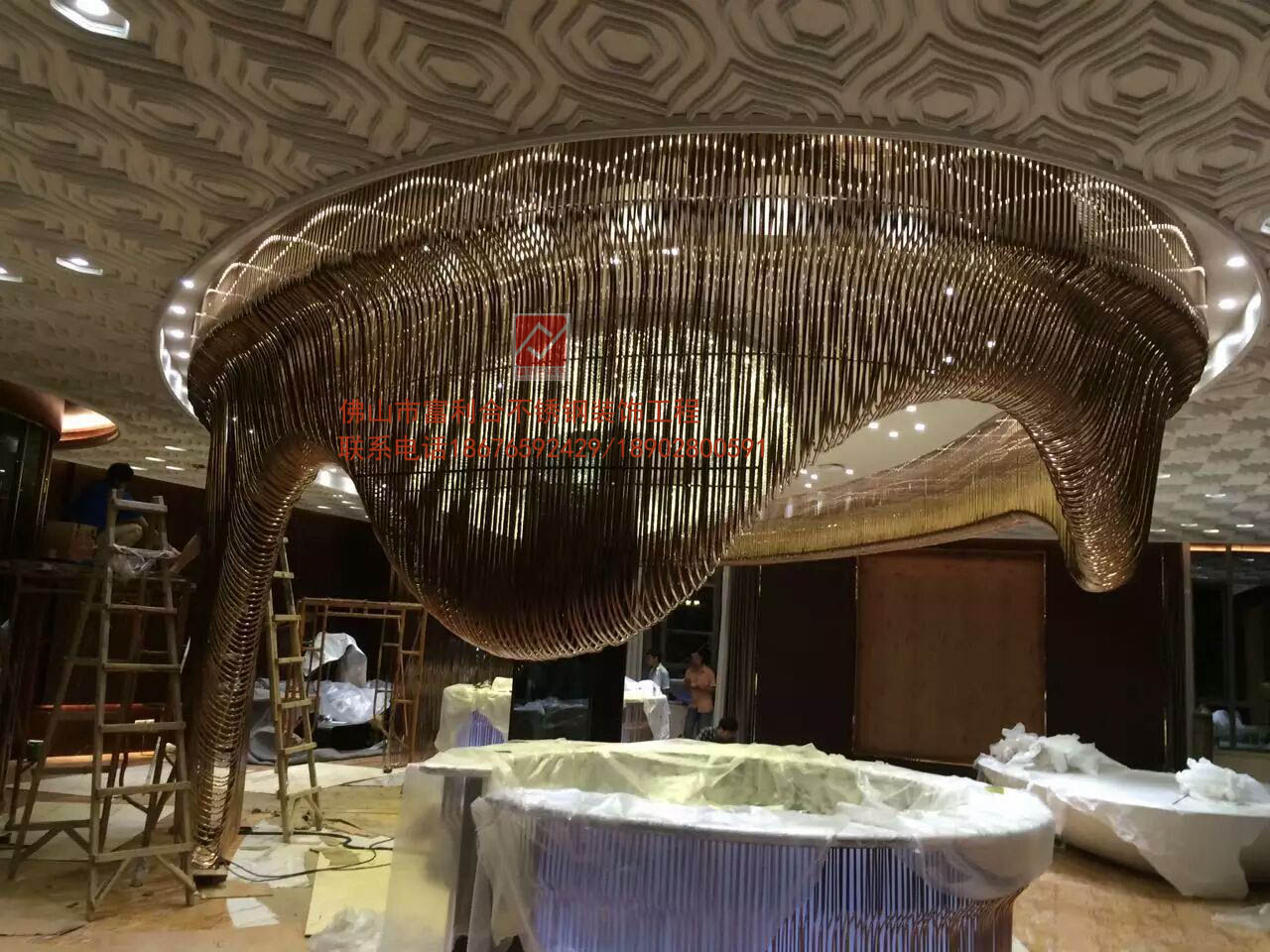 商場裝飾不銹鋼造型 異型裝飾品定做